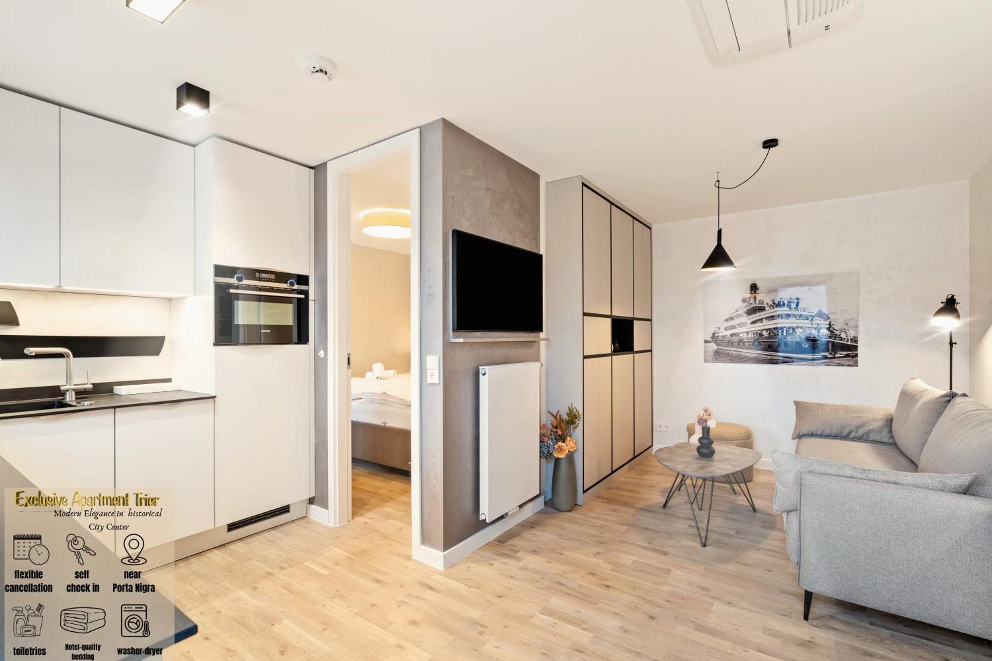 Modern Elegance In Historical City Center Tréveris Exterior foto